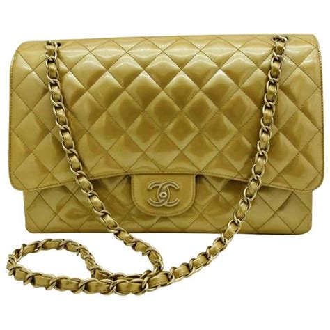 chanel gold cage beaded medium flap bag with gold hardware|Flap Bags .